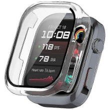 (unisex, Transparent) 2025 For Huawei Watch D2 Case Hard PC All Around Watch Cover with Tempered Glass Film