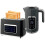 Homcom (Grey) HOMCOM 1.7L 3000W Boil Kettle and Toaster Set 7