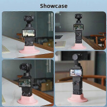 (Black) 2025 Silicone Base For DJI Pocket 3 Camera Dock Desktop Anti-skid Fixed Stand