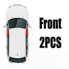 (2PCS FRONT) 2025 Custom Magnetic Car Window Sunshade For Hyundai Palisade 2019-2024 Curtain Mesh Front Windshield Frame Curtain