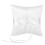 White Satin Bowknot Ring Bearer Pillow Holder 6