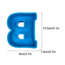 (B) 2025 Baking mold for letters - Alphabet cake pan for creative desserts and party treats