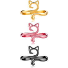 (Mehrfarbig) Kotkiddy Metall Häkelring 3 Stück Verstellbare Haken Strick Häkelschlaufe Zubehör Crochet Strickfingerhut Fadenführer Ring Fingerhalter