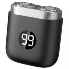 (Grey) 2025 Portable Electric Shaver for Travel Travel-Friendly Cordless Beard Trimmer for Home Travel