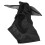 Pferde-Gesichtsmaske: gestrickter Stoff, Netzgewebe, Schwarz 7