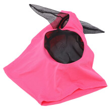 Mascarilla facial de caballo rosa, talla única, malla transpirable
