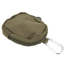 Mini bolso para llaves 1000D nylon 8.5x6.5x2.5cm verde