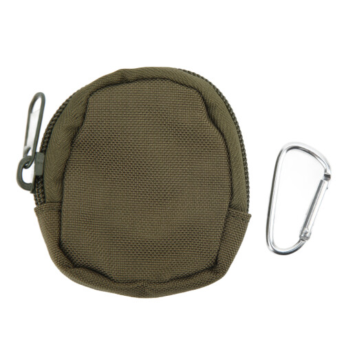 Mini bolso para llaves 1000D nylon 8.5x6.5x2.5cm verde 1