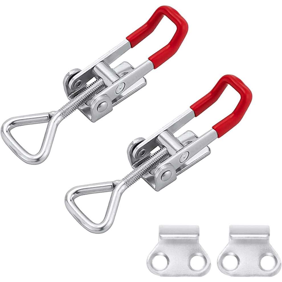 Kniehebelspanner Verstellbar Hebelverschluss Sicherheitsverschluss Haltekraft 100Kg AbschlieãBar Fã¼R Kisten Schrank Schublade Tã¼R Fenster 4059125809414