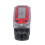 Electronic Fuel Flow Meter 1.3in Digital Display 10-250L/min Rouge 10