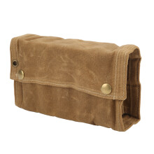 Bolsa para frascos de especias color caqui, para 9 frascos, 37,5 19,5 cm