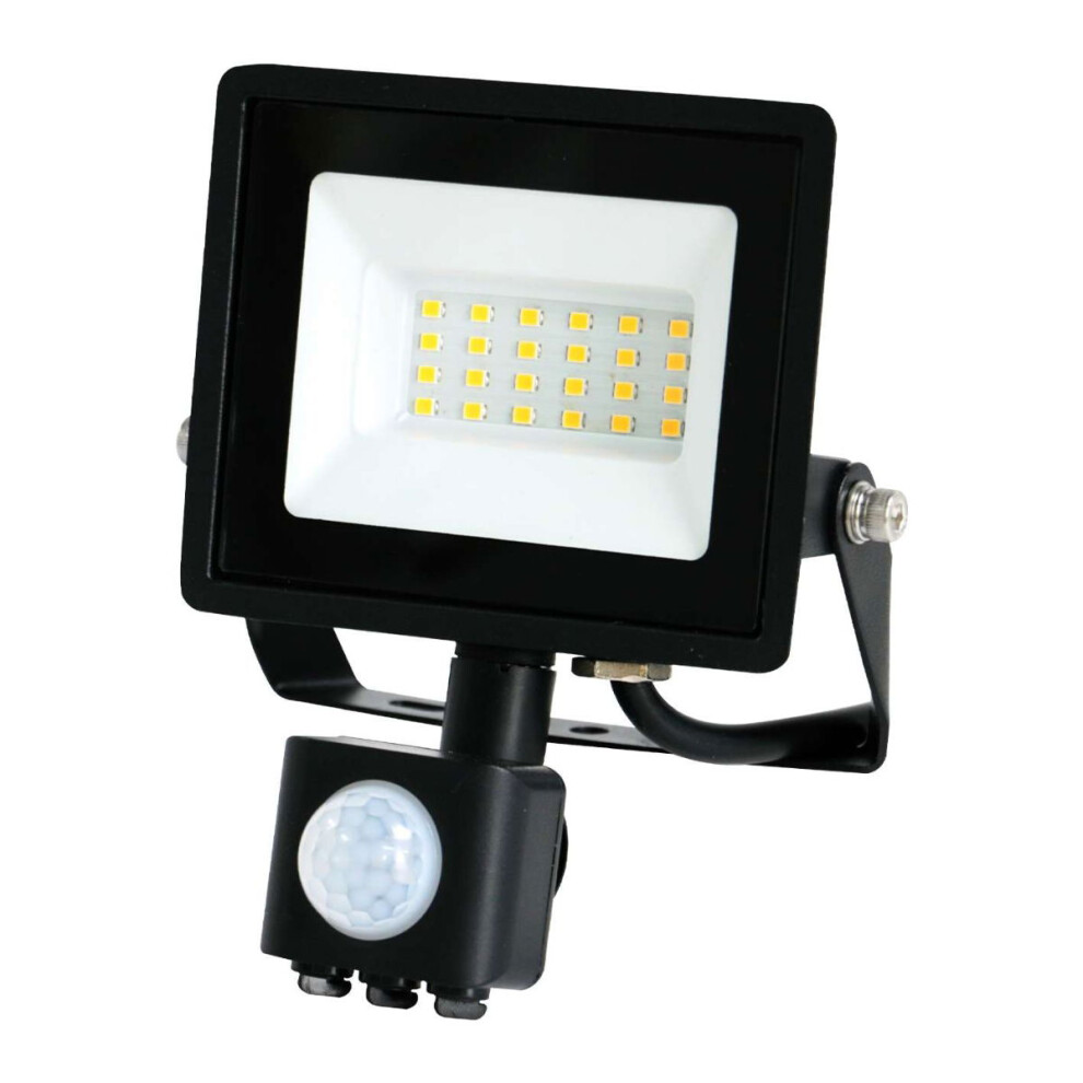 Eveready 10W IP44 LED PIR Floodlight - 1000 Lumen - 4,000K Cool White