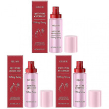 (3pcs) 2025 Powder Melt Glass Setting Spray, Ultra-Smooth Finish- Size Setting Spray, Hydrating, Makeup Wear Up to 12 Hours