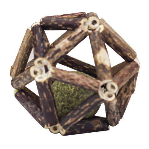 Catnip Wooden Ball Silvervine Stick Teeth Grinding