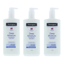 X3 Neutrogena Norwegain Formula Deep Moisture Body Lotion 400ml