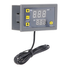 Temperaturregelsatz mit LED-Digitalanzeige, ABS-Gehäuse, Mini-Thermostat 110 V für Kühlschrank