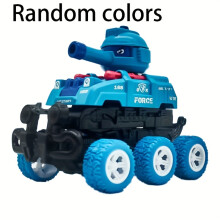 (Light Blue) [Transforming Tank Toy] 2-in-1 Transforming Tank Car Toy | Automatic Tank Transformer Toy for Kids - Christmas, Halloween Gifts