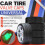 16Pcs Luminous ABS Tire Valve Stem Caps, Universal Fit, 0.8cm Inner Diameter 9