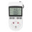 Enchufe de control de temperatura LCD ABS 50-99C 0.1C 50/60Hz 16