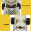 Kit de coche de madera 4x4, 2 pilas AA, madera natural 10