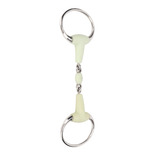Stainless Steel Horse Bit Apple Flavor Rubber 2