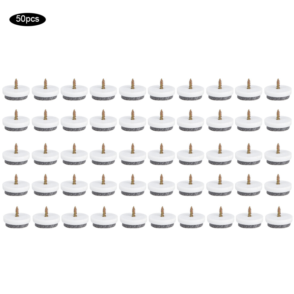 50Pcs Non-Slip Furniture Feet Pad Felt Nail For 9387669611084