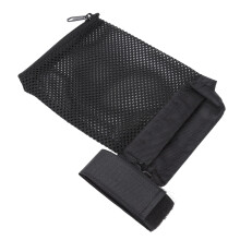 Messing-Patronenfänger mit zipbarem Boden, Mesh, Messing-Patronensammler, Nylon, für Schießtraining, Hook-and-Loop-Verschluss