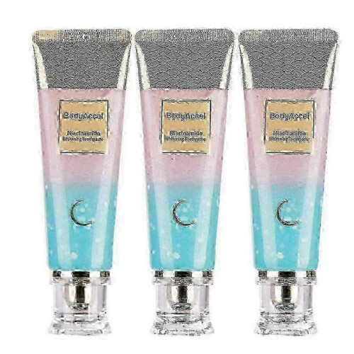 (3pcs)2025 1-3X BodyAccel Niacinamide Whitening Toothpaste BodyAccel Toothpaste Niacinamide