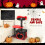 PawHut PawHut Gothic Cat Tree with Scratching Posts, Black, Halloween 7