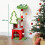 PawHut PawHut 103cm Christmas Cat Tower with Scratching Post and Board, Green 3