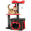 PawHut PawHut Gothic Cat Tree with Scratching Posts, Black, Halloween 2