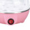 Eierkocher 7 große Eier Rosa 15 cm x 15.8 cm 350W 3