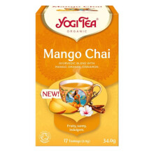 Yogi Tea Organic Mango Chai 17 Tea Bags