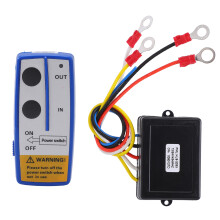 Universal Winch Fernsteuerungs-Kit mit Empfänger 12V 24V für LKW, Jeep, ATV, SUV Blau