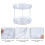 Transparent Double Layer Rotatable Kitchen Organizer 23.521.6cm 6