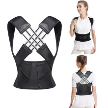Adjustable Back Posture Belt for Men and Women, Breathable Shoulder Strap Posture Corrector, Size M for Back, Neck, and Shoulder Support