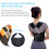 Adjustable Back Posture Belt for Men and Women, Breathable Shoulder Strap Posture Corrector, Size M for Back, Neck, and Shoulder Support 5