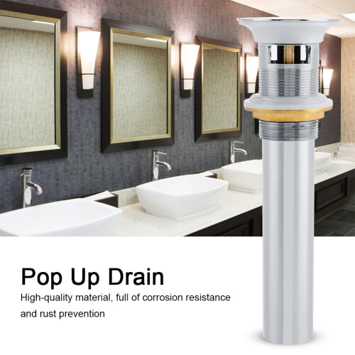 G1-1/4" Brass Bathroom Basin Sink Pop Up Drain 2