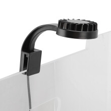 Vollspektrum 5W Aquarium-Klemmleuchte Schwarz