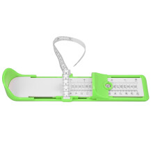 Verde Regla de 0-20 cm / 0-7.9 pulg., de plástico