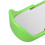 Fußlängen-Messlineal 0-20cm/0-7.9in Grün 7