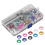 Ösen-Set 10 mm bunte Metallösen 16