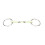 Horse Mouth Bit Stainless Steel Ring Middle Rubber 8