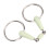 Horse Mouth Bit Stainless Steel Ring Middle Rubber 10