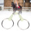 Horse Mouth Bit Stainless Steel Ring Middle Rubber 12