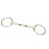 Horse Mouth Bit Stainless Steel Ring Middle Rubber 13