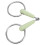 Horse Snaffle Bit Rubber Wrapped Stainless Steel 9