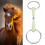 Horse Snaffle Bit Rubber Wrapped Stainless Steel 11