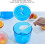 Mini Ice Crusher, Manual Ice Scraper, Perfect for Making Summer Ice Cream, Compact Design for Home Use 2