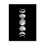 Moon Phases Canvas Painting Rimless Paintings on 1